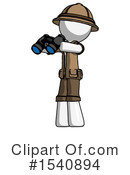 White Design Mascot Clipart #1540894 by Leo Blanchette
