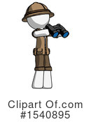 White Design Mascot Clipart #1540895 by Leo Blanchette