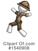 White Design Mascot Clipart #1540908 by Leo Blanchette