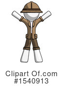 White Design Mascot Clipart #1540913 by Leo Blanchette