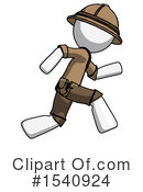 White Design Mascot Clipart #1540924 by Leo Blanchette
