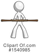 White Design Mascot Clipart #1540985 by Leo Blanchette