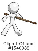 White Design Mascot Clipart #1540988 by Leo Blanchette