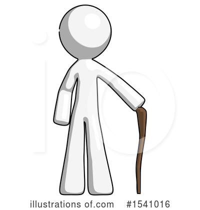 Royalty-Free (RF) White Design Mascot Clipart Illustration by Leo Blanchette - Stock Sample #1541016