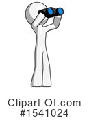 White Design Mascot Clipart #1541024 by Leo Blanchette
