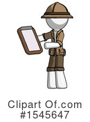 White Design Mascot Clipart #1545647 by Leo Blanchette