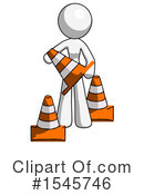 White Design Mascot Clipart #1545746 by Leo Blanchette