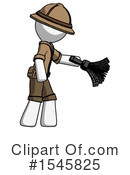 White Design Mascot Clipart #1545825 by Leo Blanchette