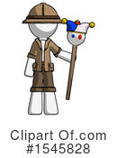 White Design Mascot Clipart #1545828 by Leo Blanchette