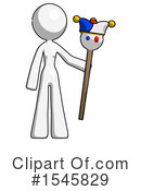 White Design Mascot Clipart #1545829 by Leo Blanchette