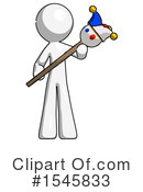 White Design Mascot Clipart #1545833 by Leo Blanchette