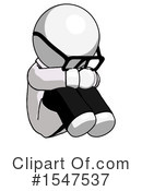 White Design Mascot Clipart #1547537 by Leo Blanchette