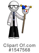 White Design Mascot Clipart #1547568 by Leo Blanchette