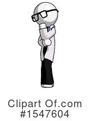 White Design Mascot Clipart #1547604 by Leo Blanchette