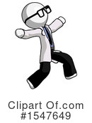 White Design Mascot Clipart #1547649 by Leo Blanchette