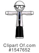 White Design Mascot Clipart #1547652 by Leo Blanchette