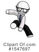 White Design Mascot Clipart #1547697 by Leo Blanchette