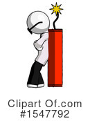 White Design Mascot Clipart #1547792 by Leo Blanchette