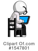 White Design Mascot Clipart #1547801 by Leo Blanchette