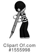 White Design Mascot Clipart #1555998 by Leo Blanchette