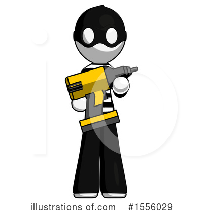 Royalty-Free (RF) White Design Mascot Clipart Illustration by Leo Blanchette - Stock Sample #1556029