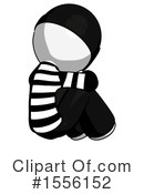 White Design Mascot Clipart #1556152 by Leo Blanchette