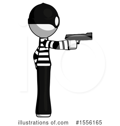 Royalty-Free (RF) White Design Mascot Clipart Illustration by Leo Blanchette - Stock Sample #1556165