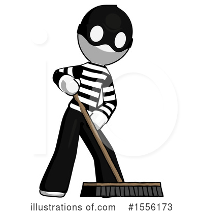 Royalty-Free (RF) White Design Mascot Clipart Illustration by Leo Blanchette - Stock Sample #1556173