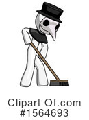 White Design Mascot Clipart #1564693 by Leo Blanchette