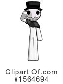 White Design Mascot Clipart #1564694 by Leo Blanchette