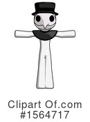 White Design Mascot Clipart #1564717 by Leo Blanchette
