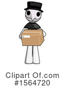 White Design Mascot Clipart #1564720 by Leo Blanchette