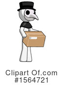 White Design Mascot Clipart #1564721 by Leo Blanchette
