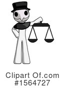 White Design Mascot Clipart #1564727 by Leo Blanchette
