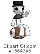 White Design Mascot Clipart #1564745 by Leo Blanchette