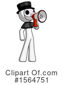 White Design Mascot Clipart #1564751 by Leo Blanchette