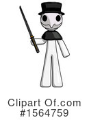 White Design Mascot Clipart #1564759 by Leo Blanchette