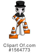 White Design Mascot Clipart #1564773 by Leo Blanchette