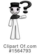 White Design Mascot Clipart #1564793 by Leo Blanchette