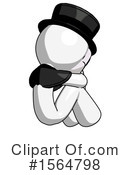 White Design Mascot Clipart #1564798 by Leo Blanchette