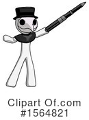 White Design Mascot Clipart #1564821 by Leo Blanchette