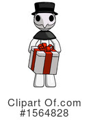 White Design Mascot Clipart #1564828 by Leo Blanchette