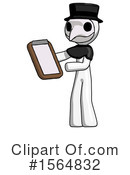 White Design Mascot Clipart #1564832 by Leo Blanchette