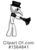 White Design Mascot Clipart #1564841 by Leo Blanchette