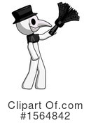 White Design Mascot Clipart #1564842 by Leo Blanchette