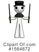 White Design Mascot Clipart #1564872 by Leo Blanchette