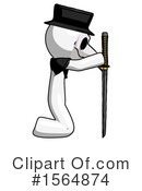 White Design Mascot Clipart #1564874 by Leo Blanchette