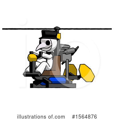 Royalty-Free (RF) White Design Mascot Clipart Illustration by Leo Blanchette - Stock Sample #1564876
