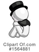 White Design Mascot Clipart #1564881 by Leo Blanchette