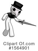 White Design Mascot Clipart #1564901 by Leo Blanchette